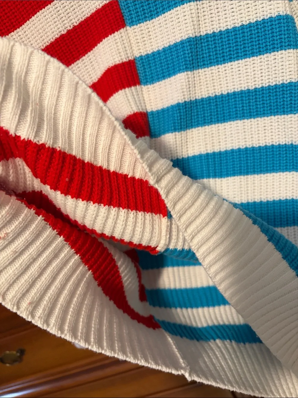 Staud Striped Half-Zip Knit Sweater - Multicolor